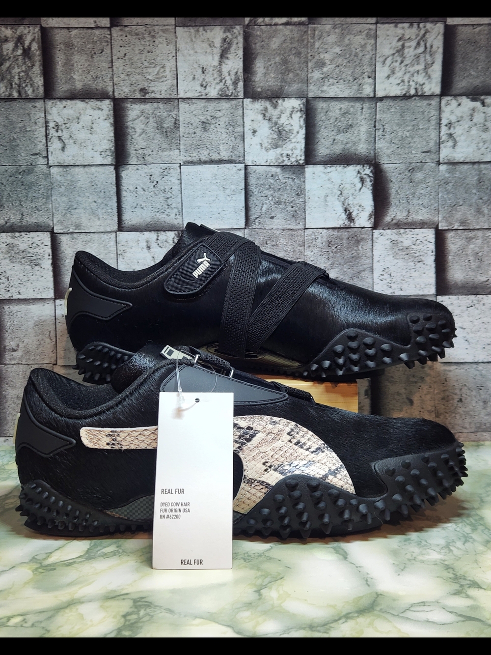 Puma Mostro OG x ASAP Rocky Men's Size 10.5 Black Desert Dust 406497-01